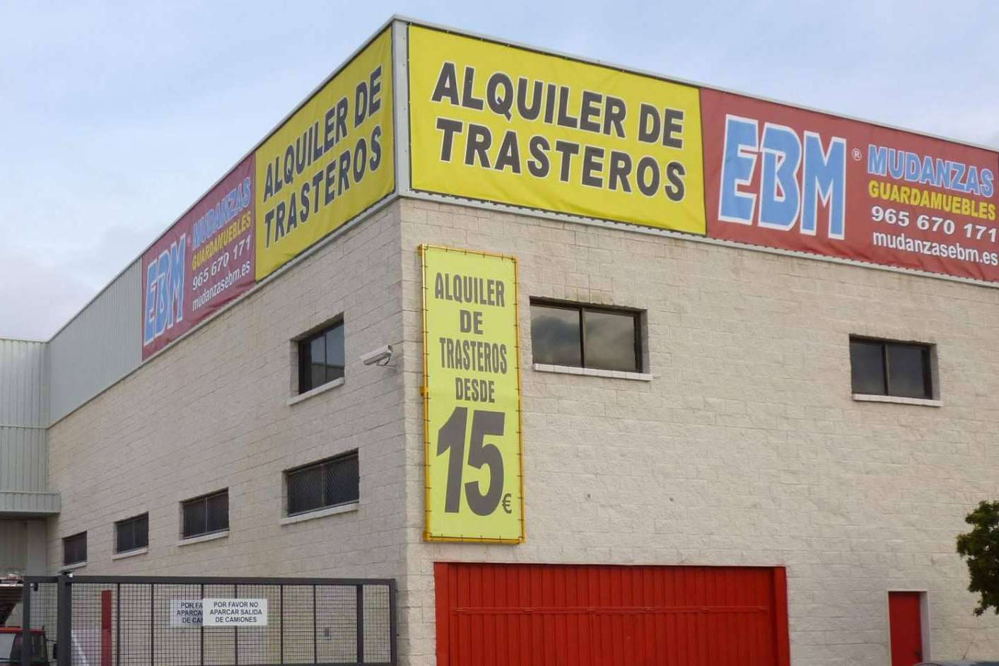 Servicio de guardamuebles con la empresa EBM