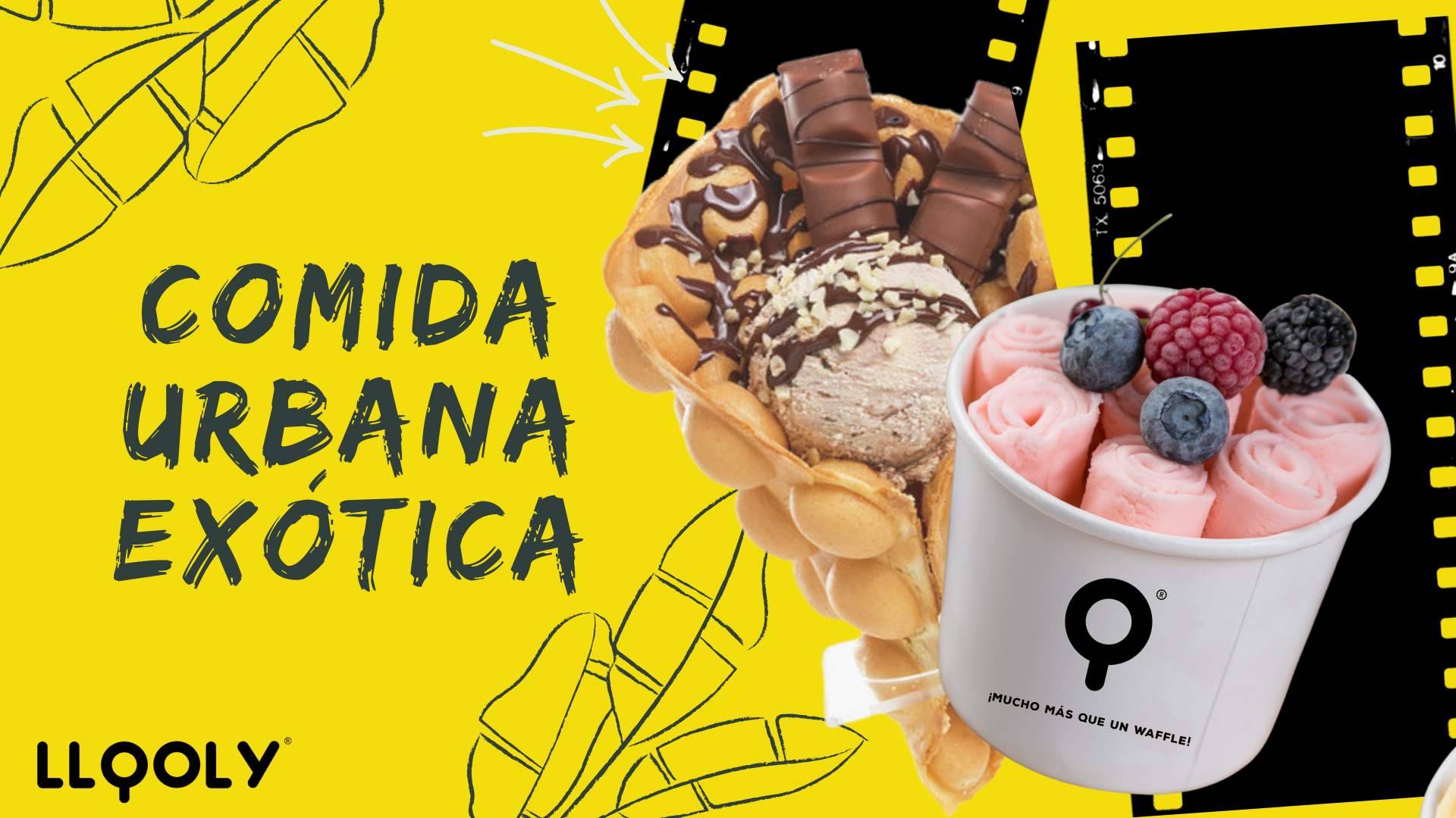 La franquicia LLOOLY conquista el mercado con la elaboración de ice rolls y bubble waffles, un negocio que sube como las burbujas