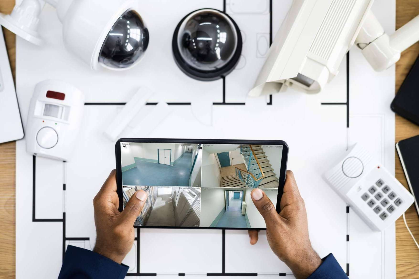 Venta e instalación de sistemas de seguridad con conexión a central receptora, con Seguridad a Medida
