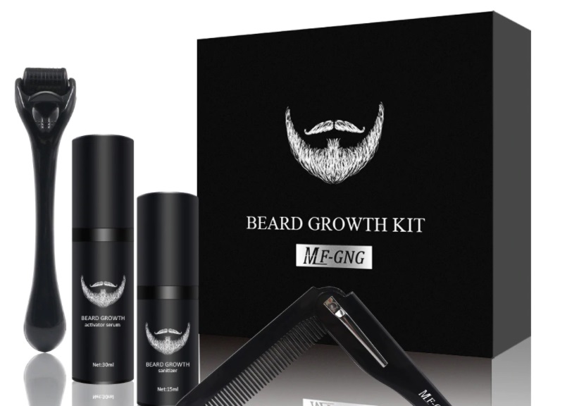 kit de crecimiento de barba