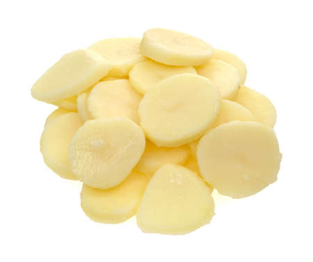 pastel de patata, rodajas patata