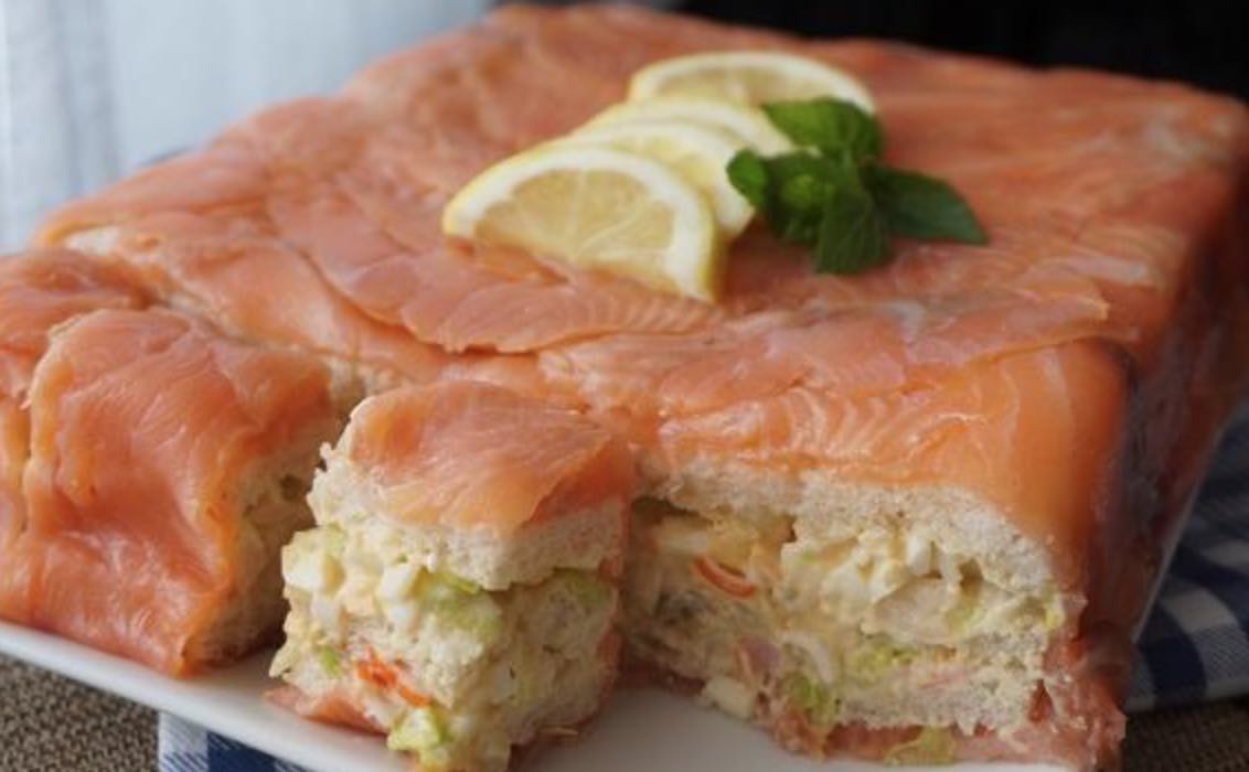 El sencillo pastel de salmón que puedes preparar en un momento