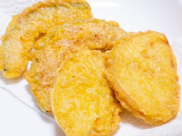 tempura, rebozado