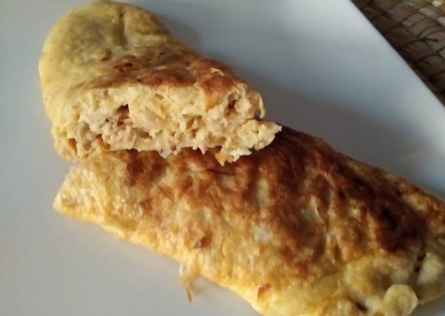 tortilla francesa de cebolla y atun foto principal Merca2.es