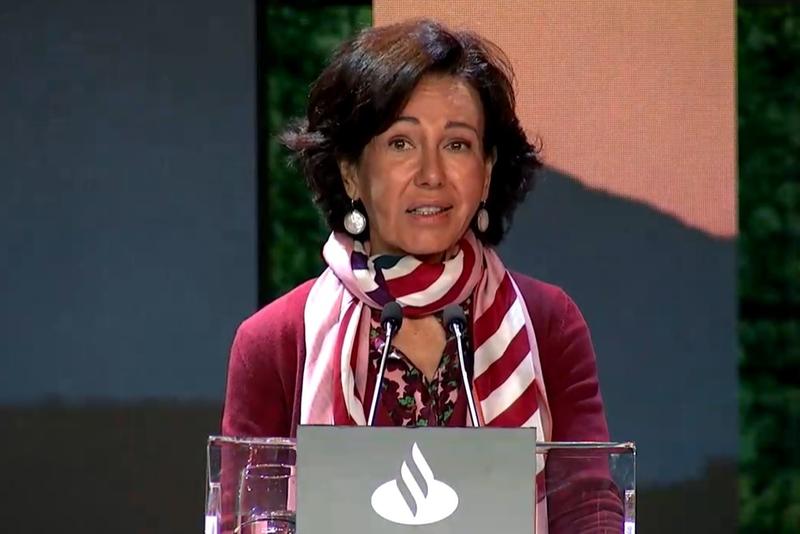Botín reclama marcos regulatorios a largo plazo e incentivos «claros y coherentes» para la transición verde