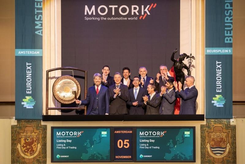 MotorK comienza a cotizar en la Bolsa de Ámsterdam con una capitalización de 261 millones