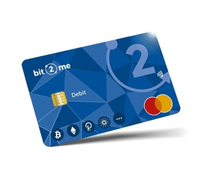 Bit2Me lanzará una tarjeta de débito Mastercard para pagar con criptomonedas