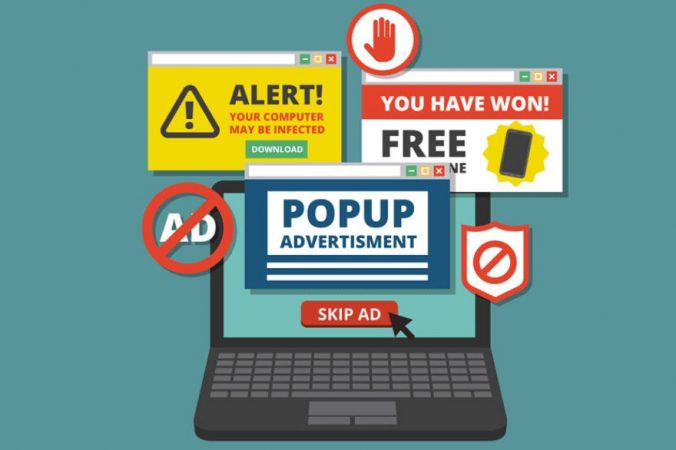 Vigila las pop-ups