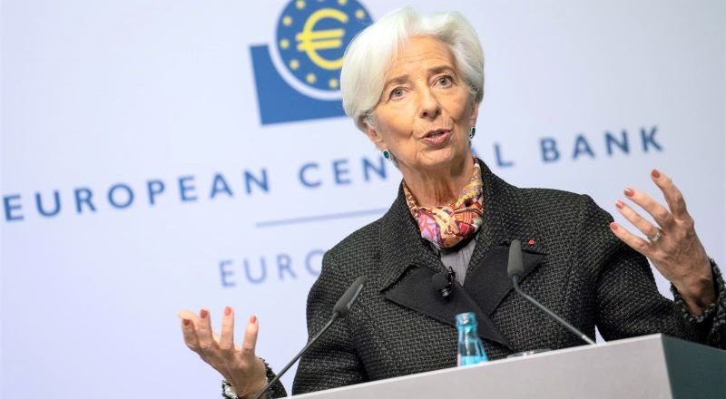 Christine Lagarde, BCE