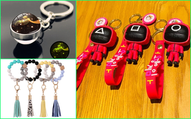 Llaveros muy adorables de Aliexpress para encontrar las llaves a la primera en el bolso
