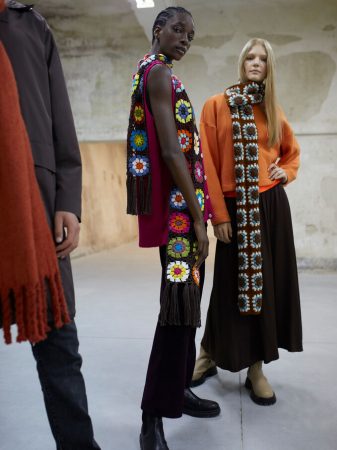 Maxi bufanda de crochet