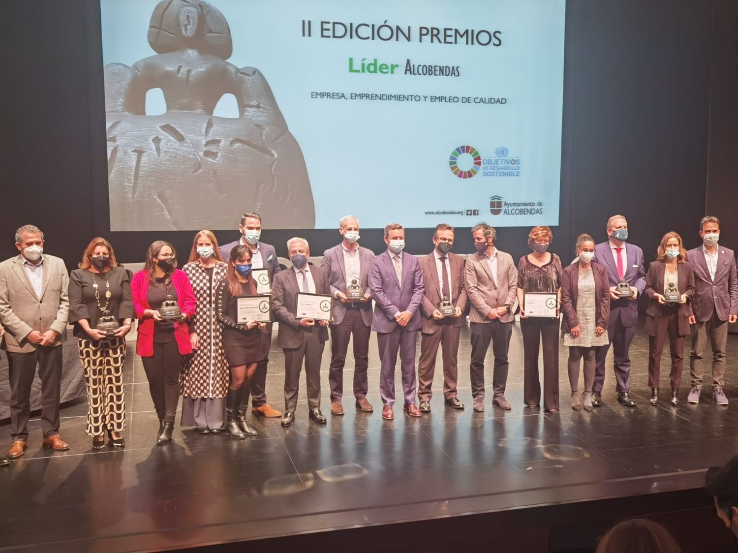 Entregados los ‘Premios Líder Alcobendas’ a empresas del municipio
