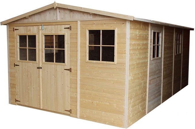 Cobertizo de madera