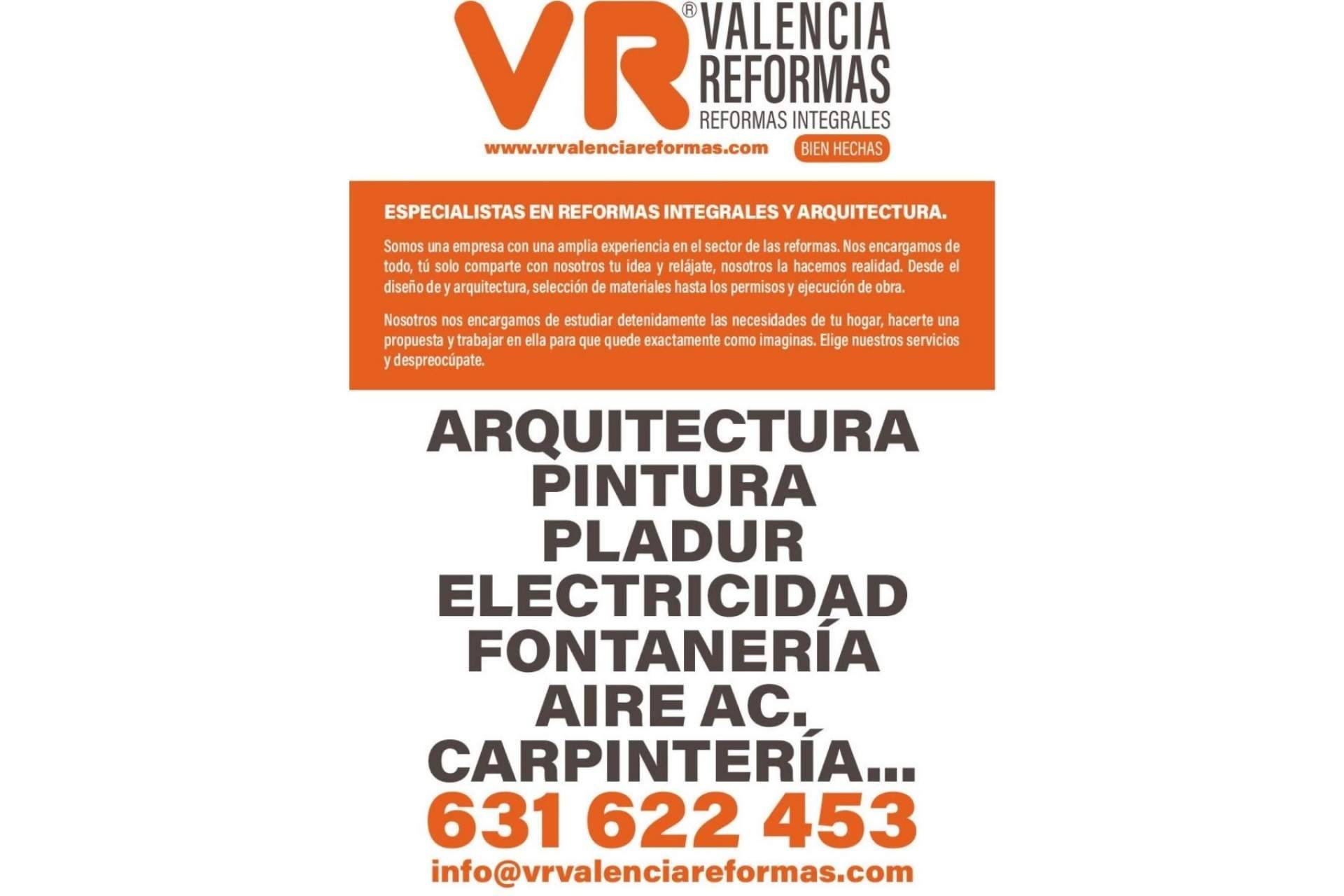 ¿Cuánto cuesta una reforma integral?, por la empresa especializada Valencia Reformas