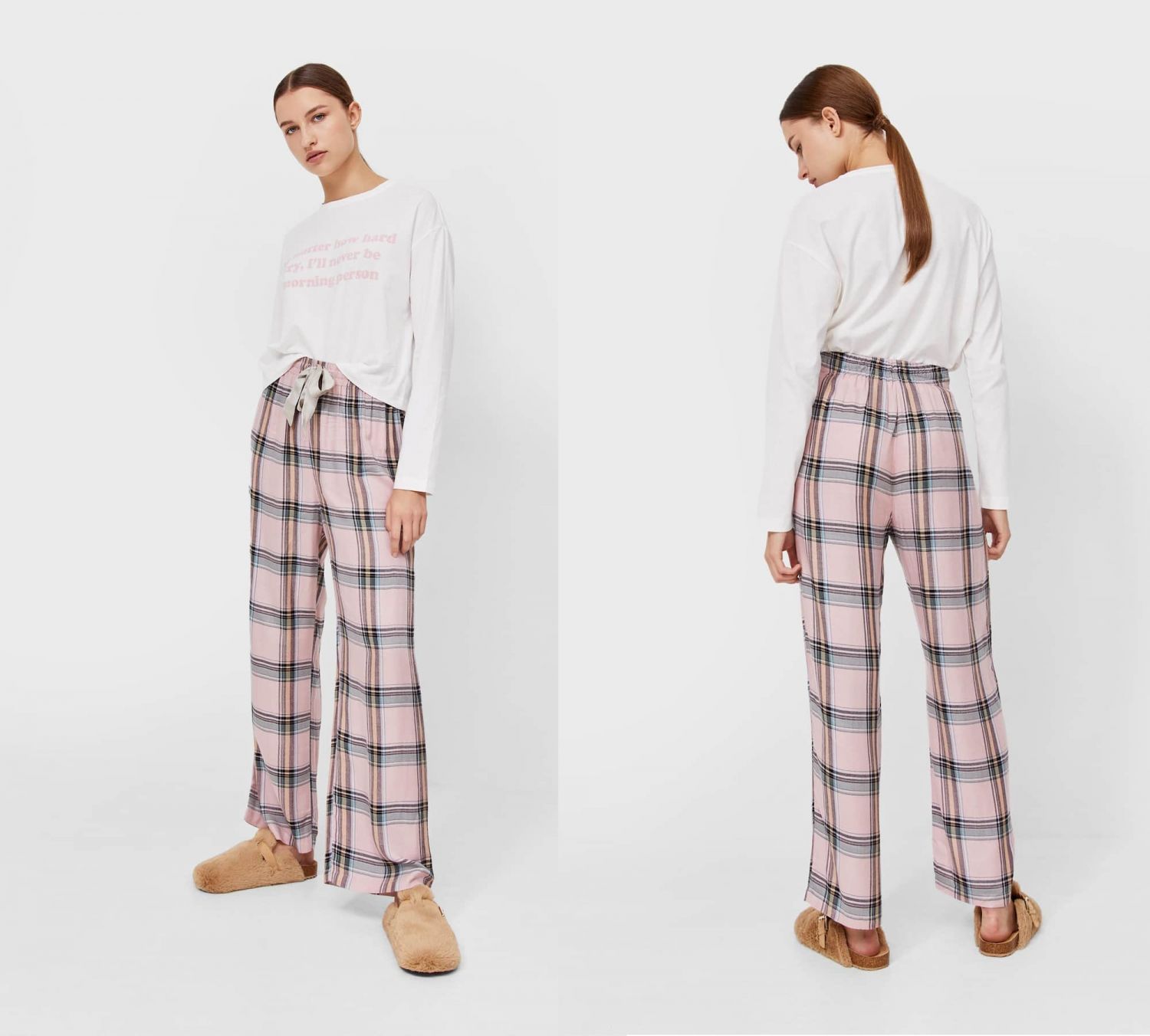 pijama de cuadros