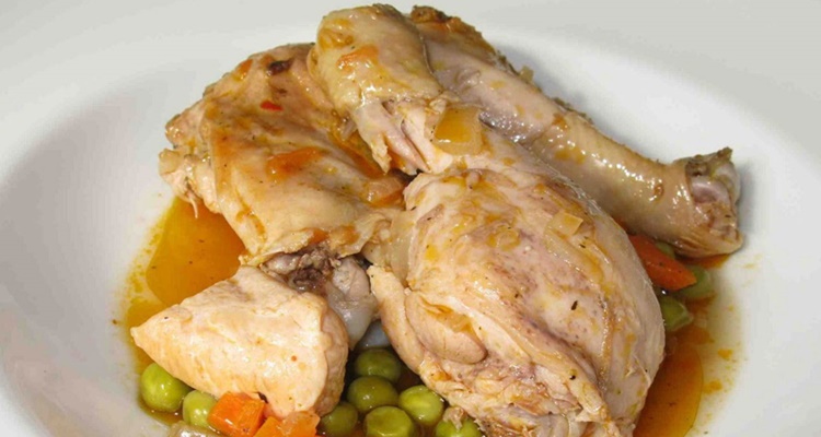 Pollo a la jardinera ingredientes