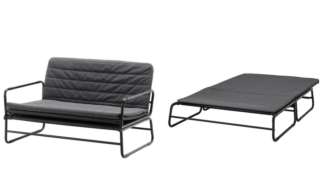 sofá cama simple y barato de IKEA