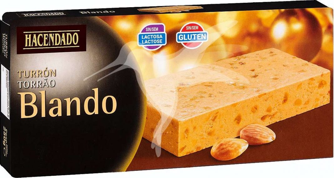 turrón blando Hacendado