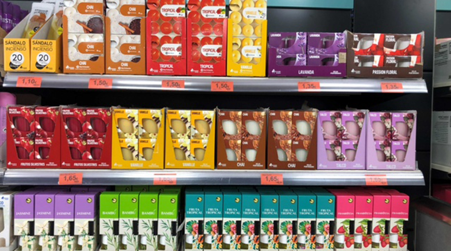 El surtido de velas perfumadas de Mercadona conquista a los clientes