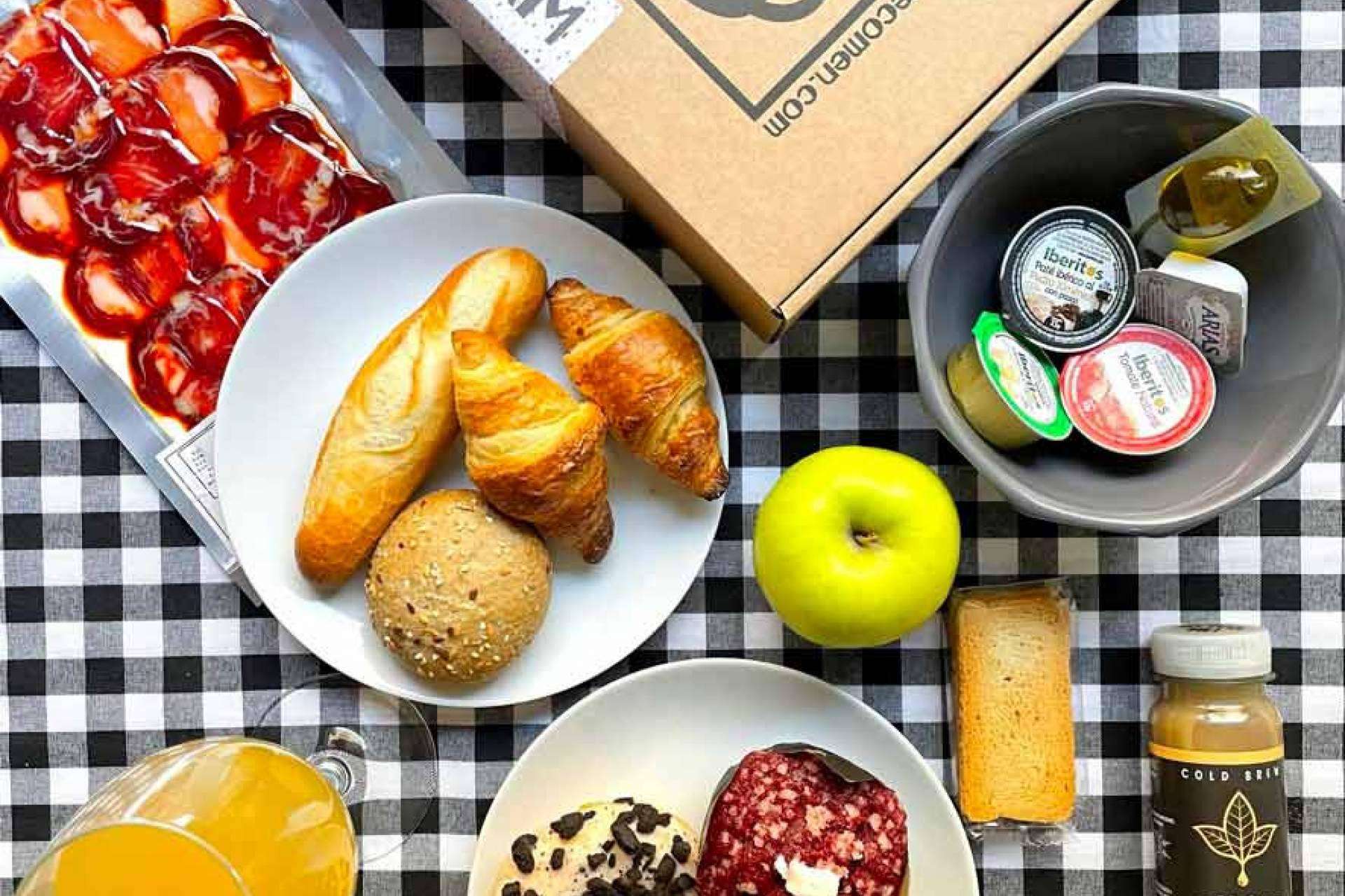 Las cajas gourmet a domicilio de Las Flores No Se Comen