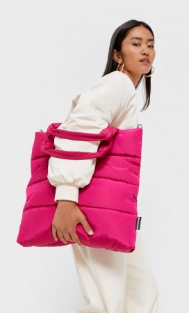 Bolso shopper acolchado