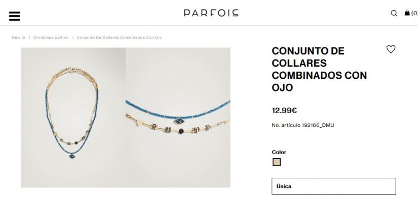 Conjunto De Collares Combinados Con Ojo- Parfois