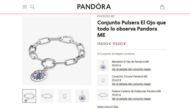 Conjunto Pulsera El Ojo