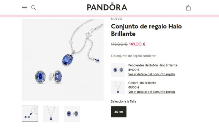 Conjunto de regalo Halo Brillante