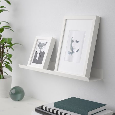 MALMBÄCK Estante exposición, blanco Ikea