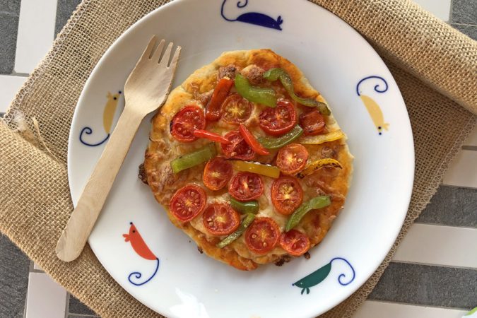 Prepara la pizza a tu gusto