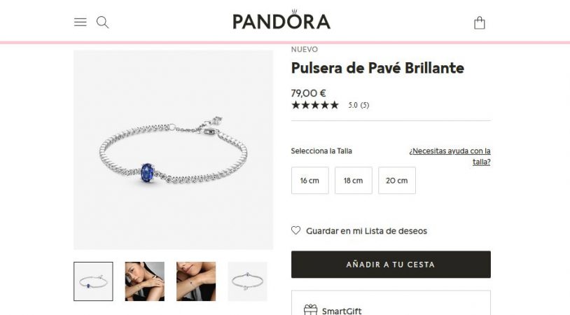 Pulsera de Pavé Brillante- Pandora