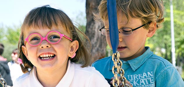 Recomendaciones sobre el uso de gafas en niños visión