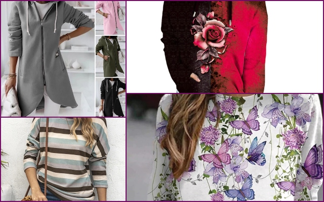 Sudaderas preciosas y baratas de Aliexpress para ir a la última este invierno