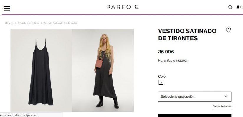 Vestido Satinado De Tirantes