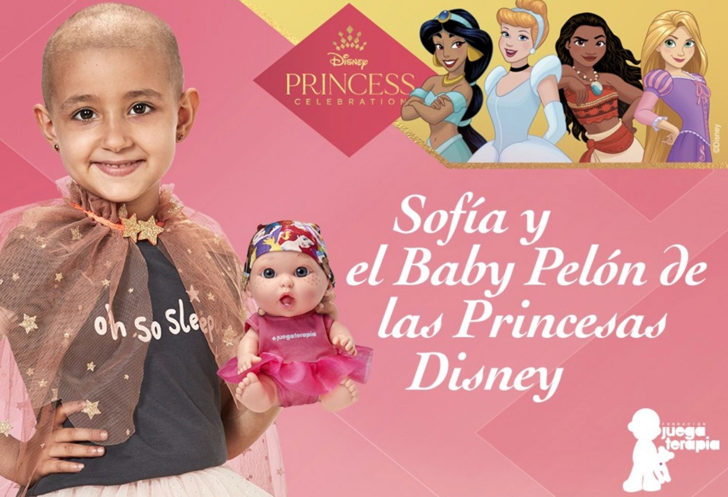 Juegaterapia y Disney se unen en un proyecto solidario y de empoderamiento