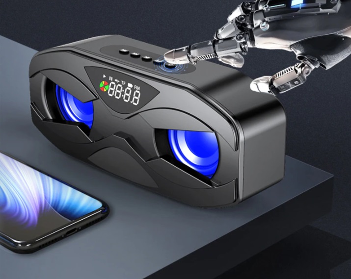 altavoz bluetooth robot