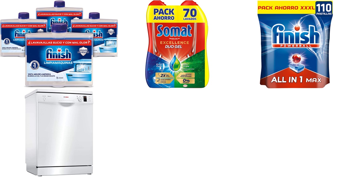 Aprovecha estas ofertas en productos para el lavavajillas en la web de Amazon