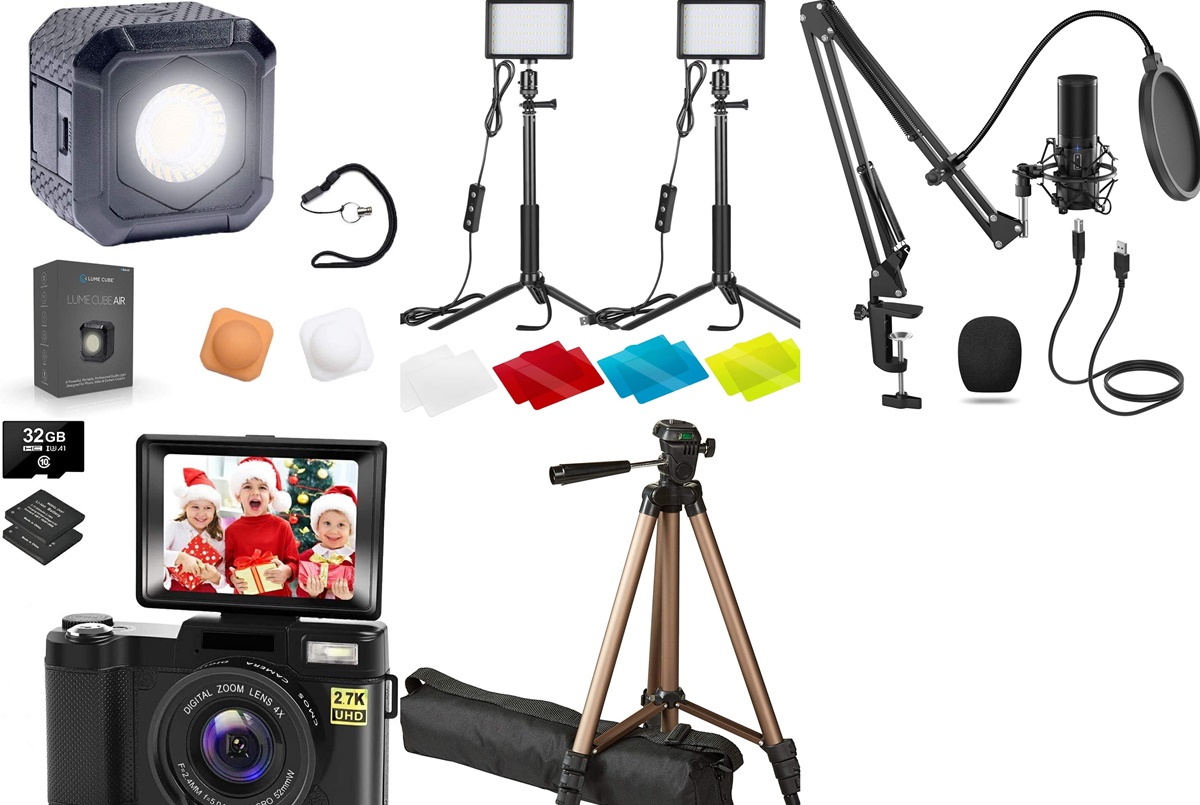 Trípodes, focos y más productos de Amazon para que tus vídeos triunfen en TikTok