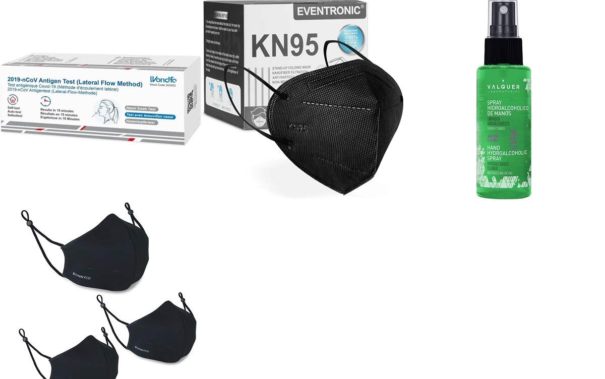 Amazon: Test de antígenos Covid 19, mascarillas y más productos que comprar online y evitar colas en la farmacia