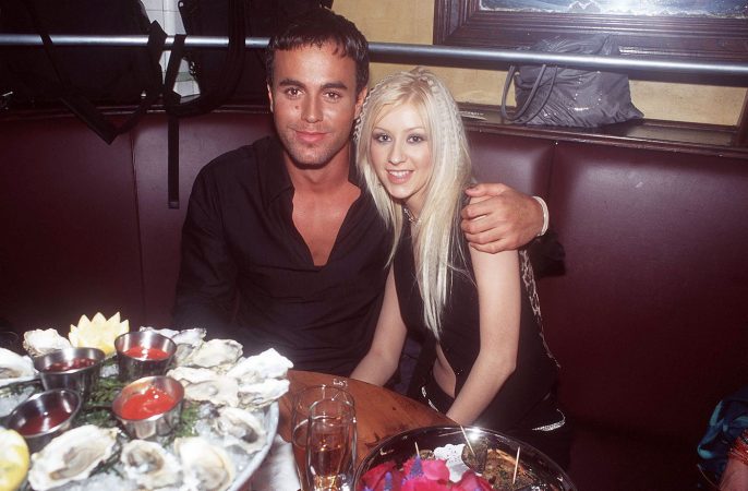 Christina Aguilera y Enrique Iglesias