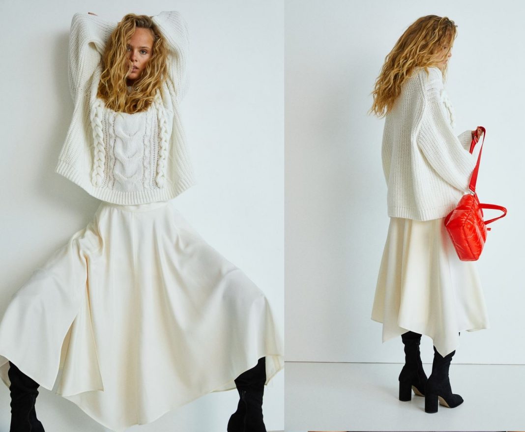 falda midi