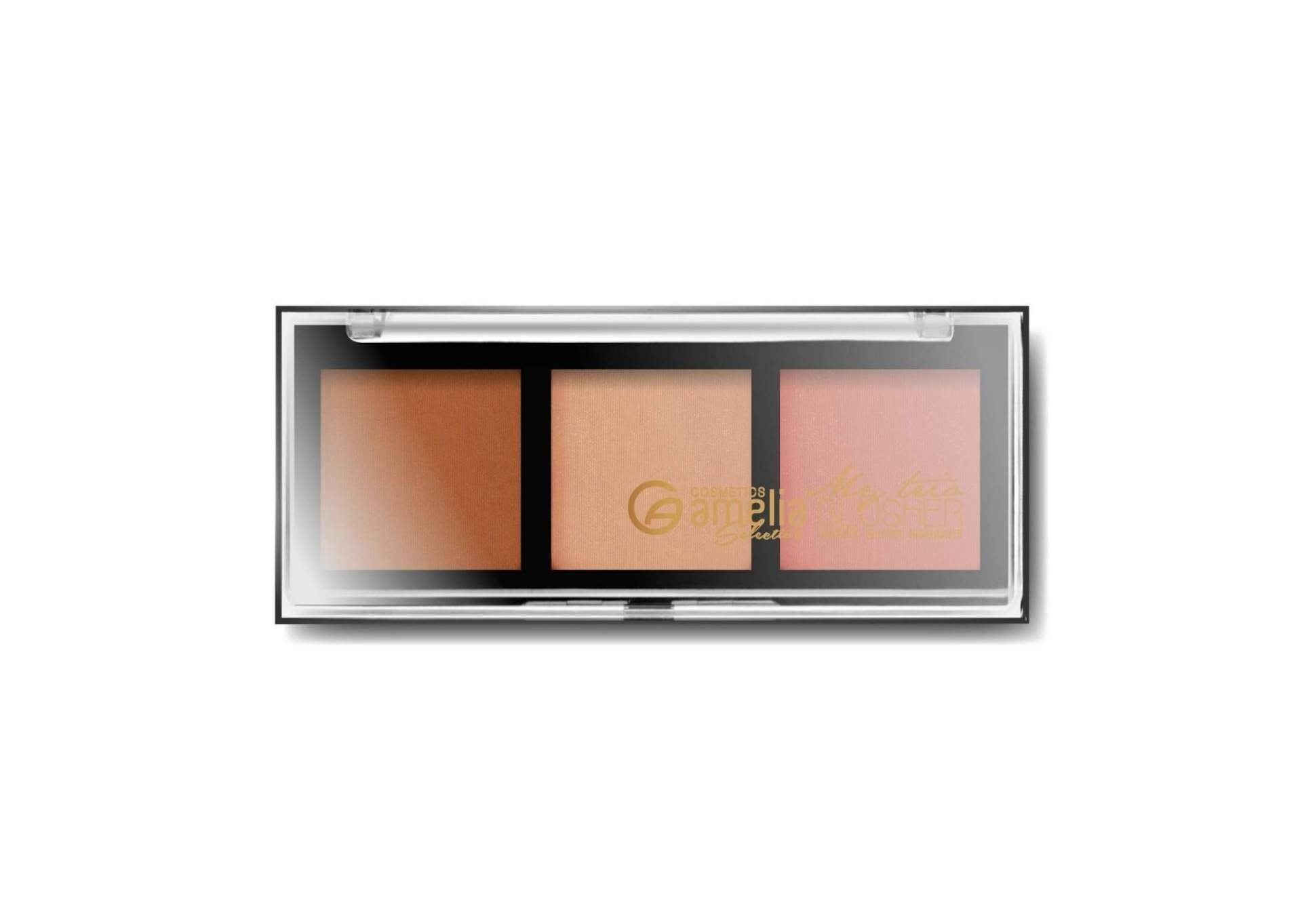 Cómo hacer un maquillaje de fiesta peachy paso a paso, por Amelia Cosmetics