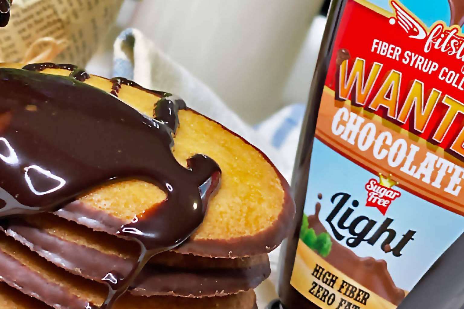 Wanted, el sirope de chocolate de FITstore que se come sin preocupaciones