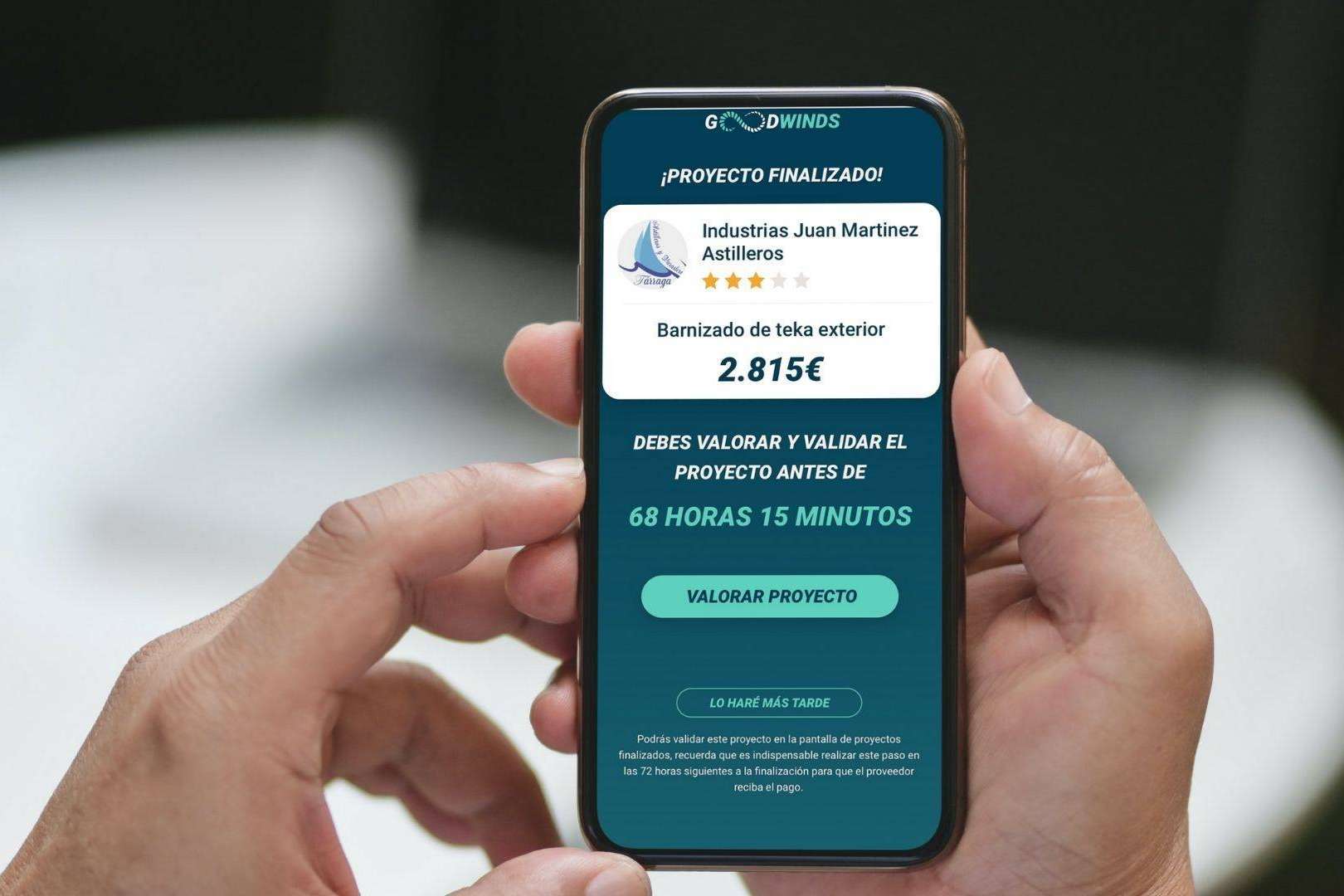 ¿Qué es GOODWINDS?, La app para facilitar las reparaciones de barcos