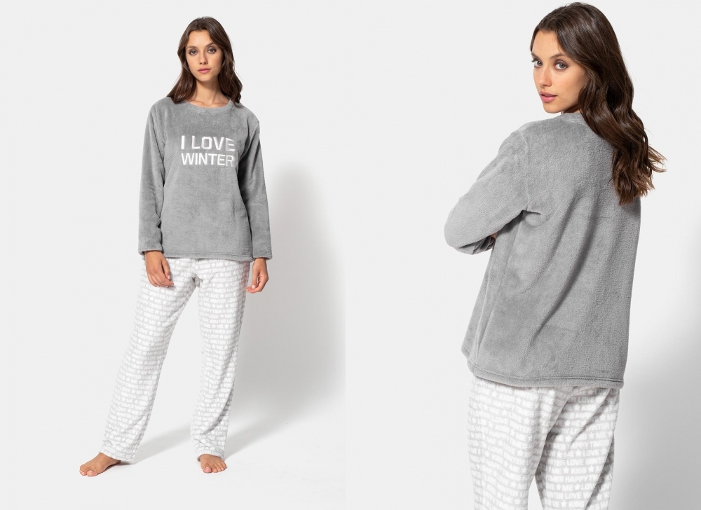pijama polar Carrefour