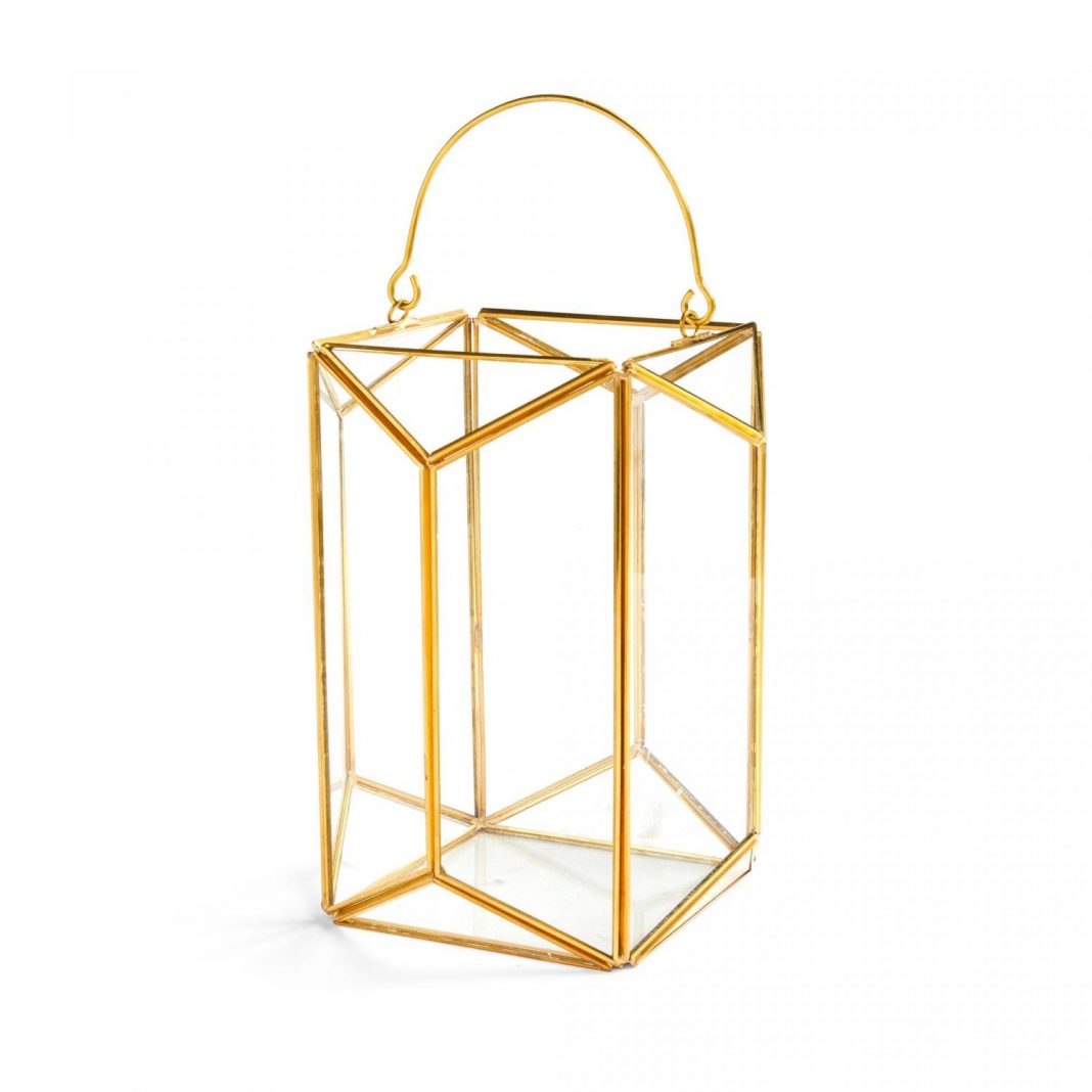 Portavelas grande estilo farol