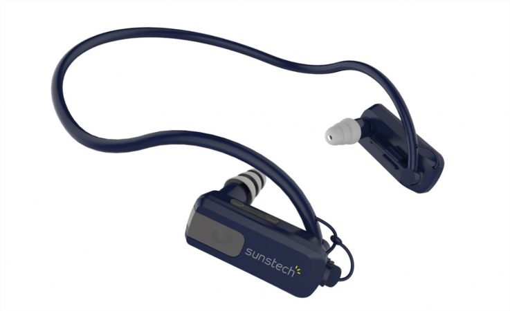 8GB de Acuatico Natación Reproductor de mp3 con Auriculares de