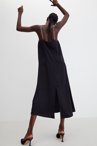 Vestido lencero H&M 