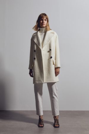 Abrigo boucle color  