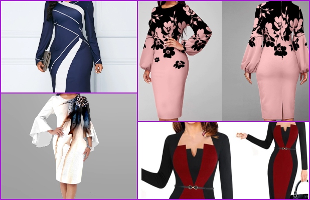 Aliexpress: 10 vestidos de manga larga muy económicos para ir a fiestas o eventos